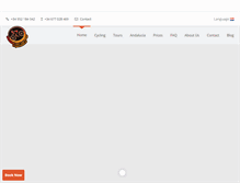 Tablet Screenshot of andaluciancyclingexperience.com